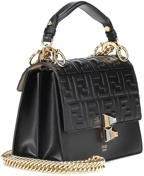 what is the most popular fendi bag|fendi embossed leather shoulder bag.